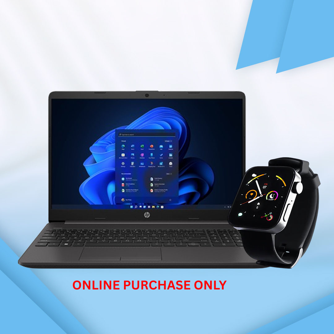 HP Celeron | 8GB RAM | 256GB SSD | 250 G9 - Free Kora Smart Watch (Neo)
